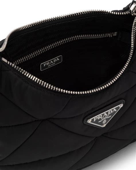 fake prada nylon shoulder bag|padded nylon shoulder bag prada.